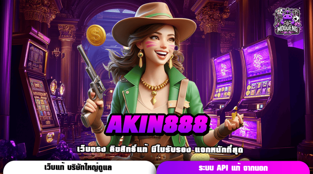 AKIN888 ทางเข้า เว็บตรง มาตรฐานสากล แจกจริง ปลอดภัยชัวร์