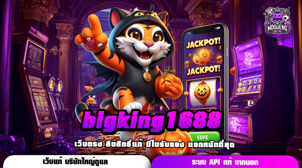 bigking1688 ทางเข้าตรง เว็บเกมสล็อตแตกง่าย ครบทุกค่ายดังทั่วโลก